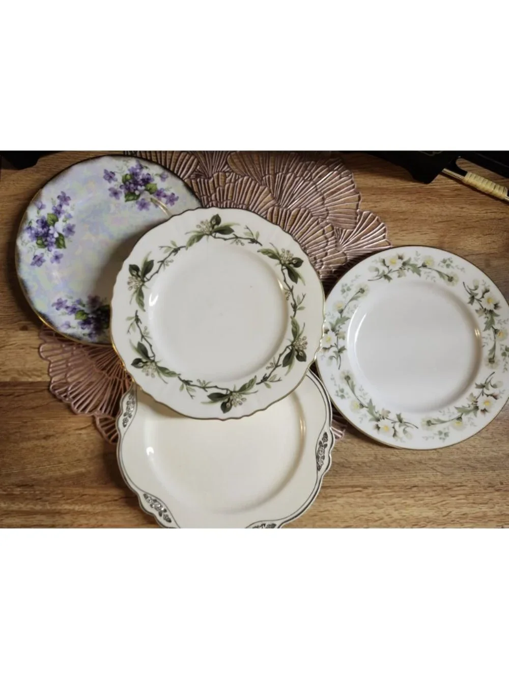 Mismatched Lunch Plates ~8